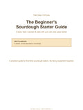 Sourdough Shopping List for Beginners