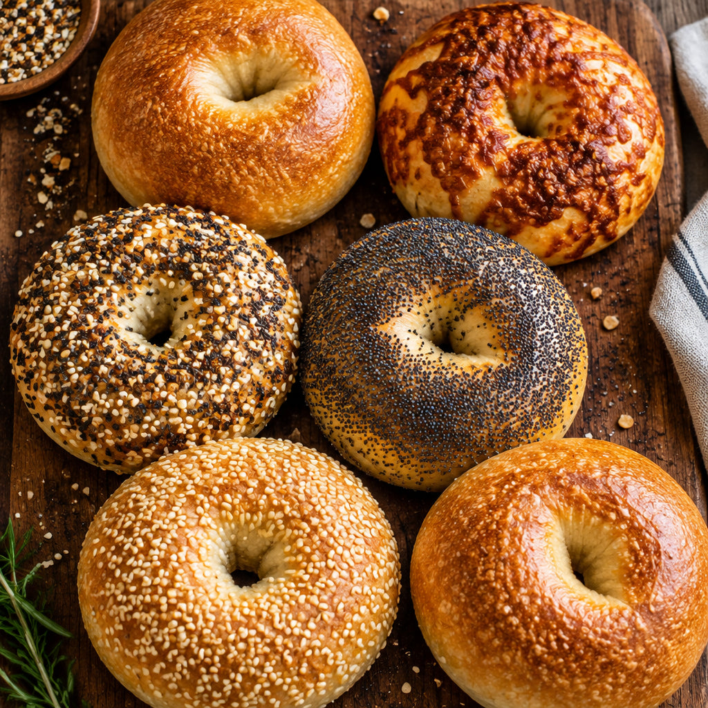 Specialty Sourdough Bagels - made to order (please confirm pick up date and time)
